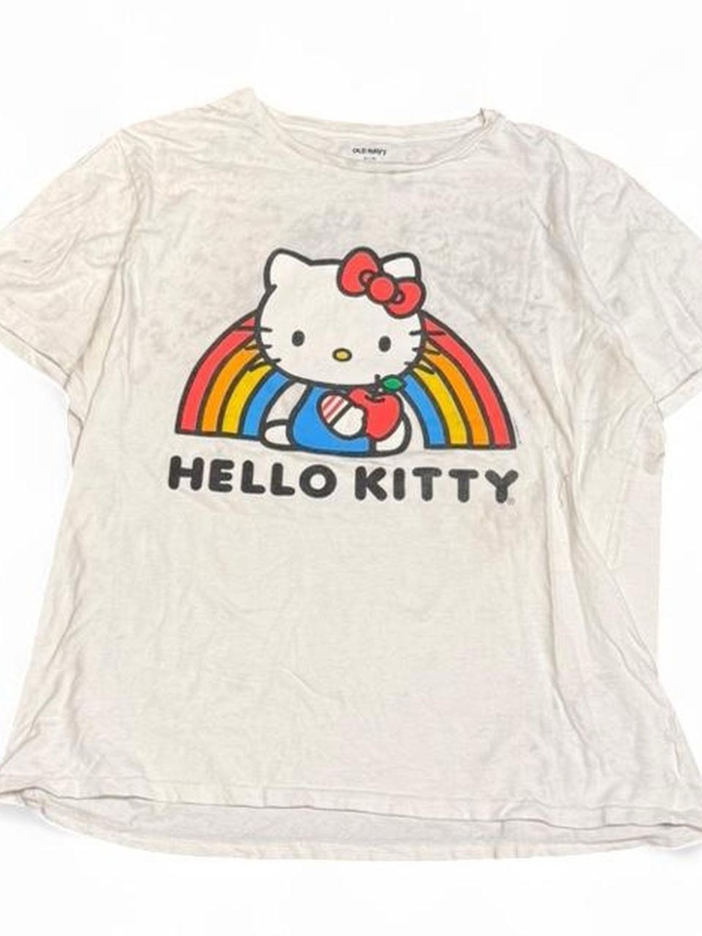 Y2K Hello Kitty Tie Dye Graphic Tee